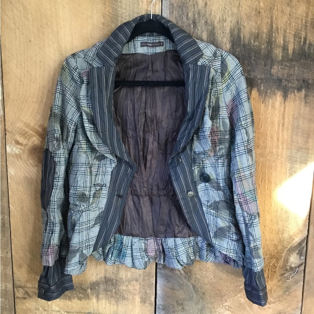 Hazel Plaid Blazer